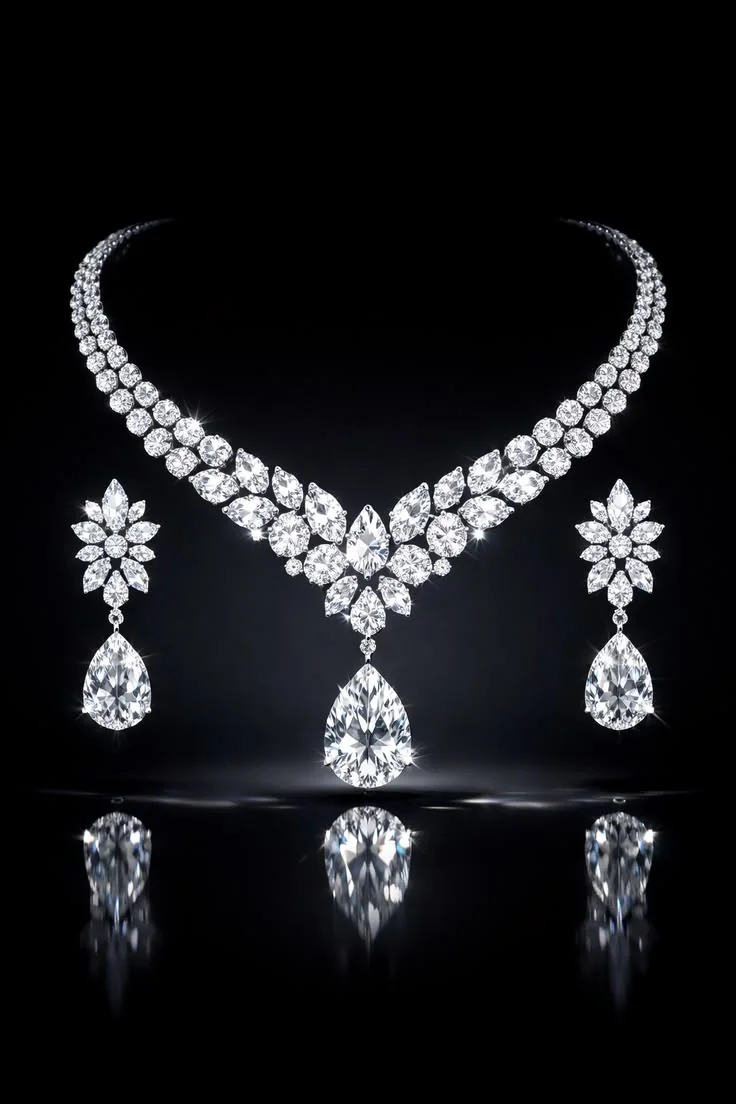 La Rivière Nocturne diamond necklace